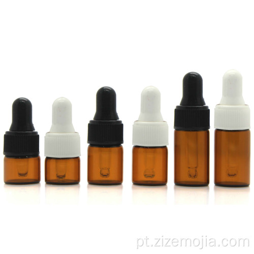 5ml Pequeno garrafa de vidro girotor de óleo essencial